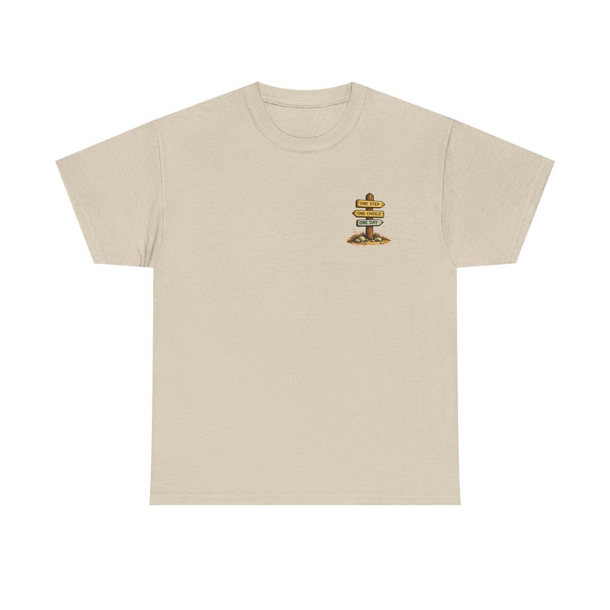 Progress Not Perfection Graphic Tee — Motivational Hiking Signback T‑Shirt