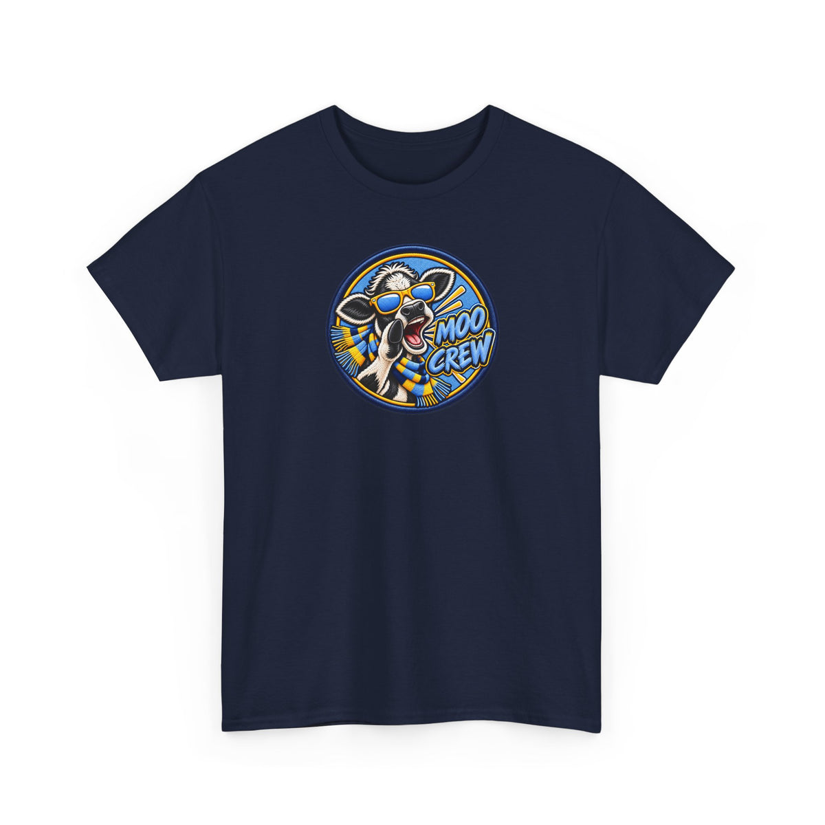 Moo Crew Cow Graphic T-Shirt