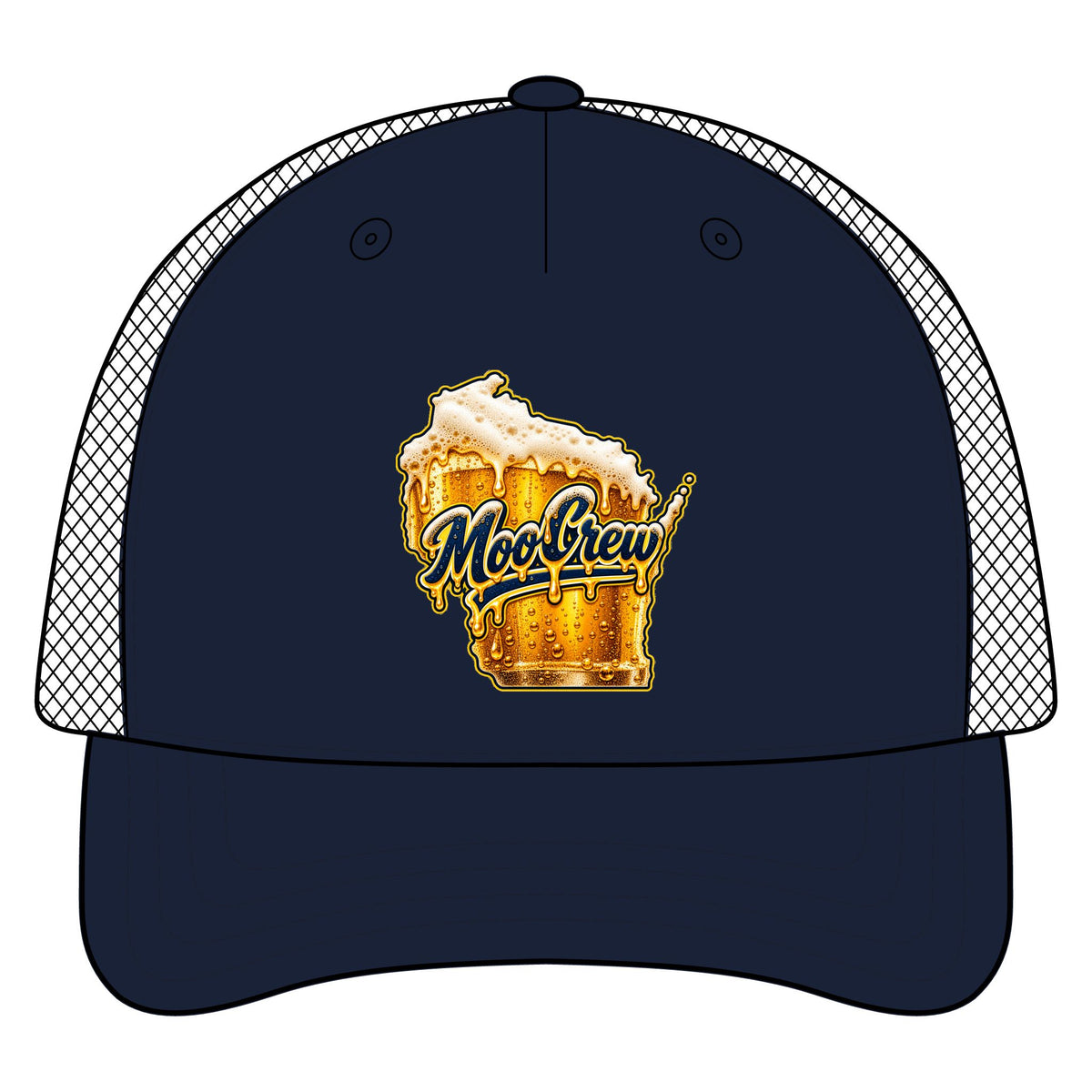 Moo Brew Beer Trucker Hat