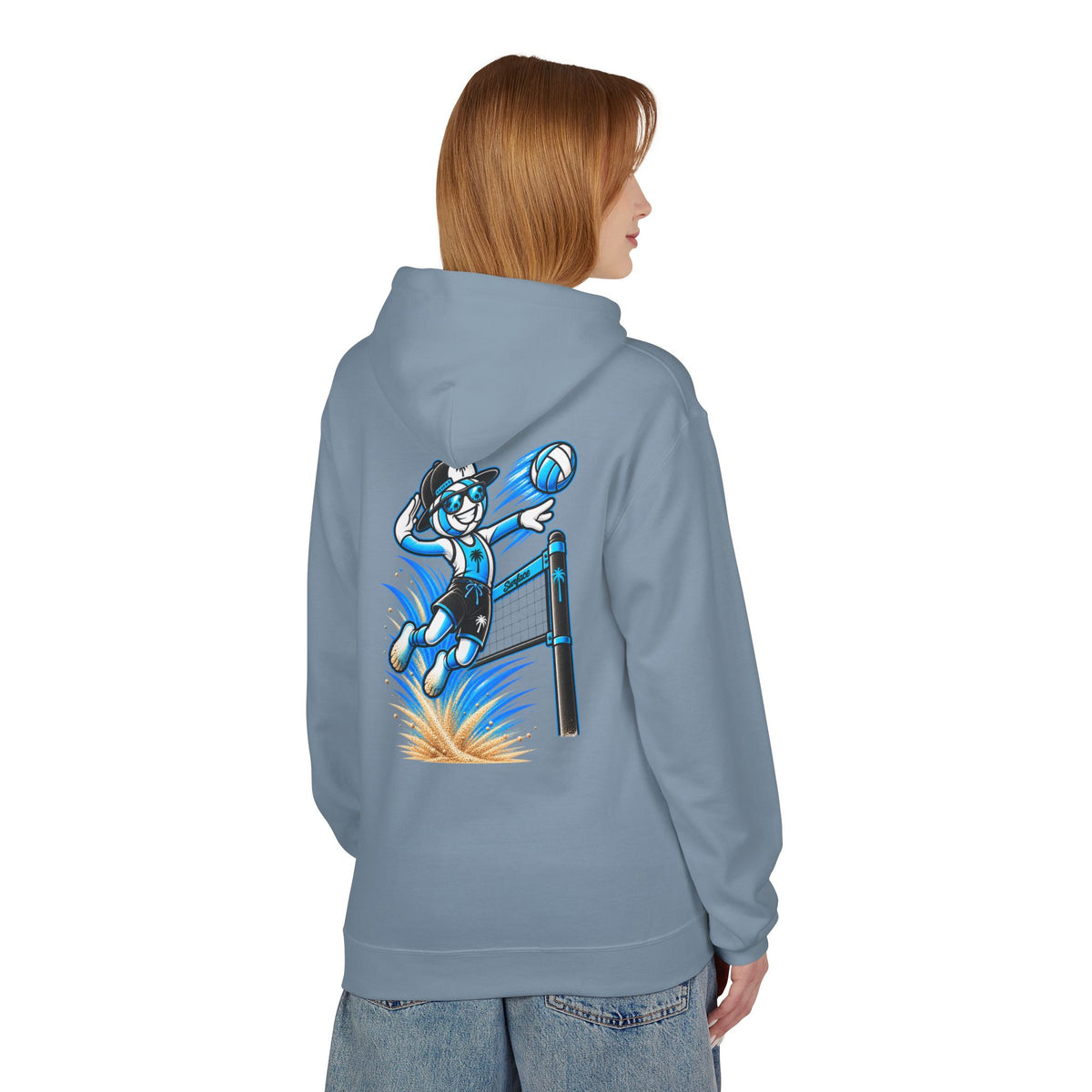 Surface Beach Volleyball Hoodie — Graphic Pullover
