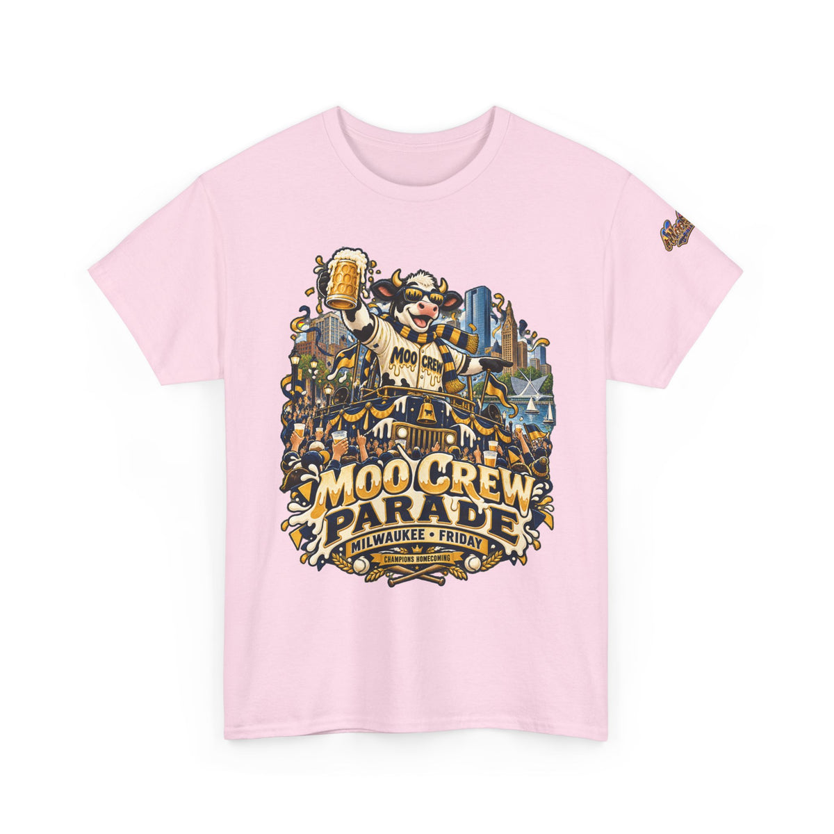 Moo Crew Parade Milwaukee Friday Graphic Tee