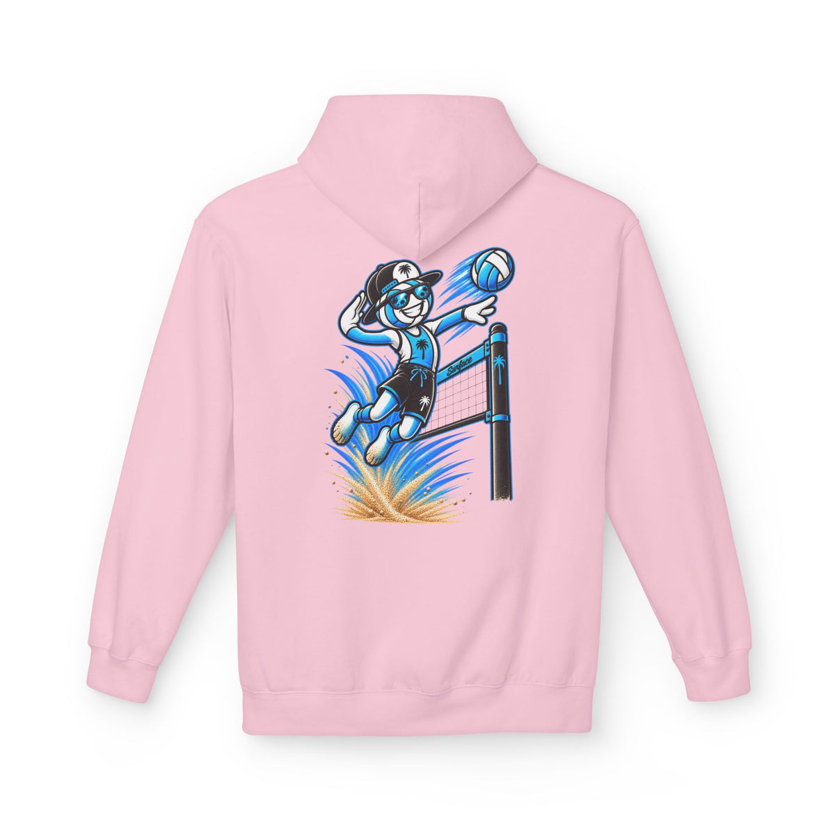 Surface Beach Volleyball Hoodie — Graphic Pullover