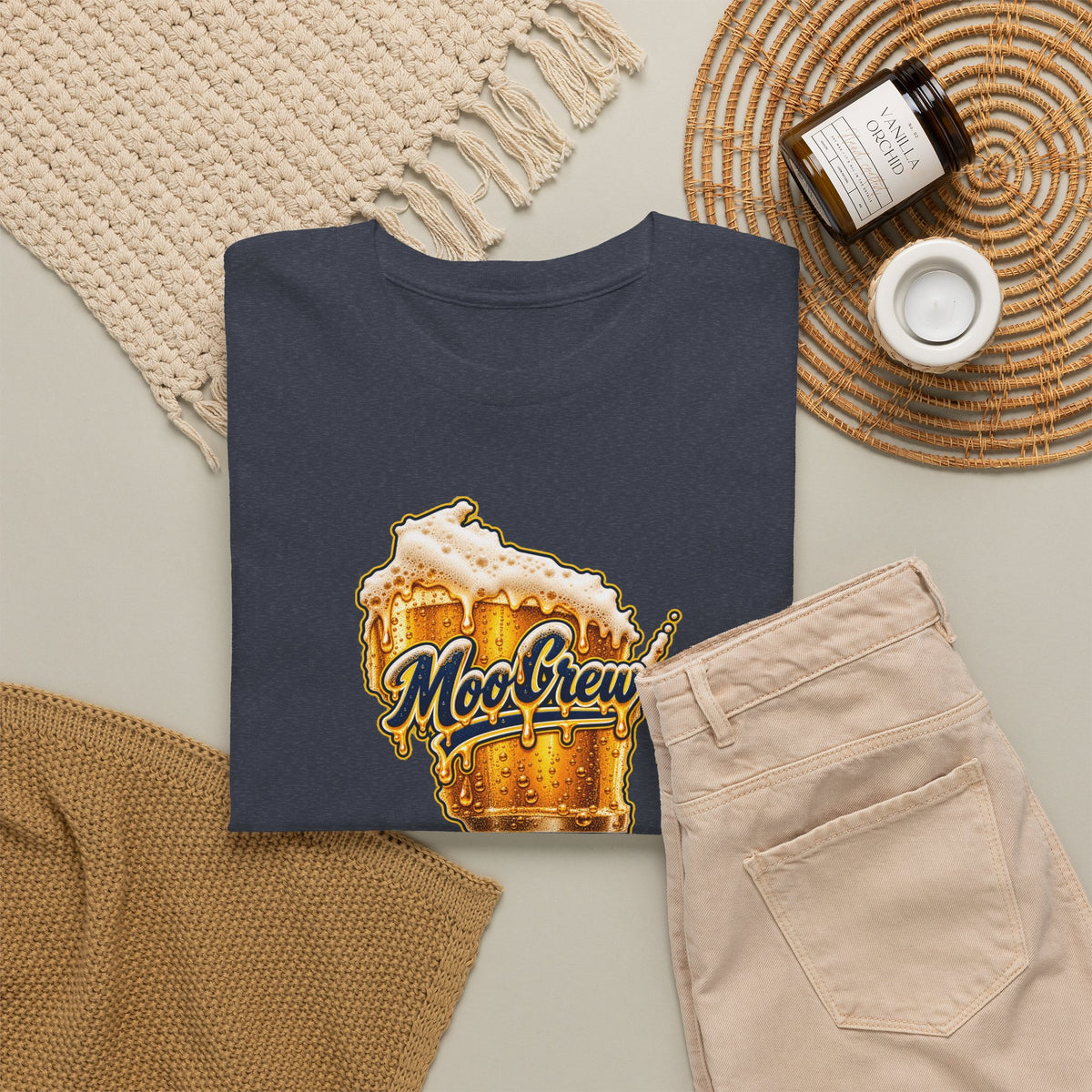 Moc Crew Beer Mug Graphic T-Shirt