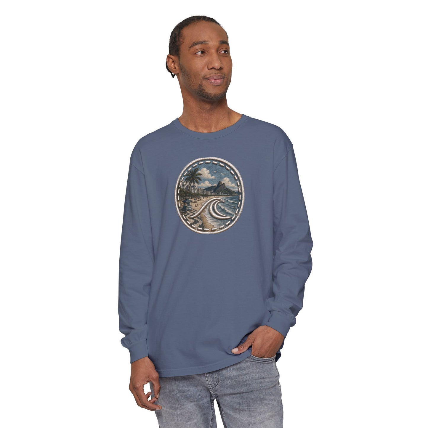Surfache Ipanema Icon Long Sleeve Tee —Destination Graphic T-Shirt
