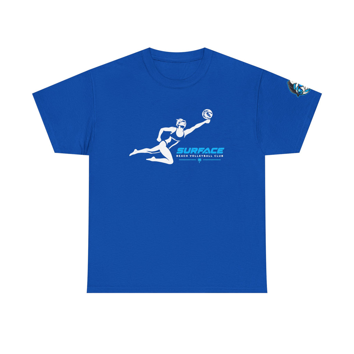 Surface Beach Volleyball Club T-Shirt — Retro Beach Volleyball