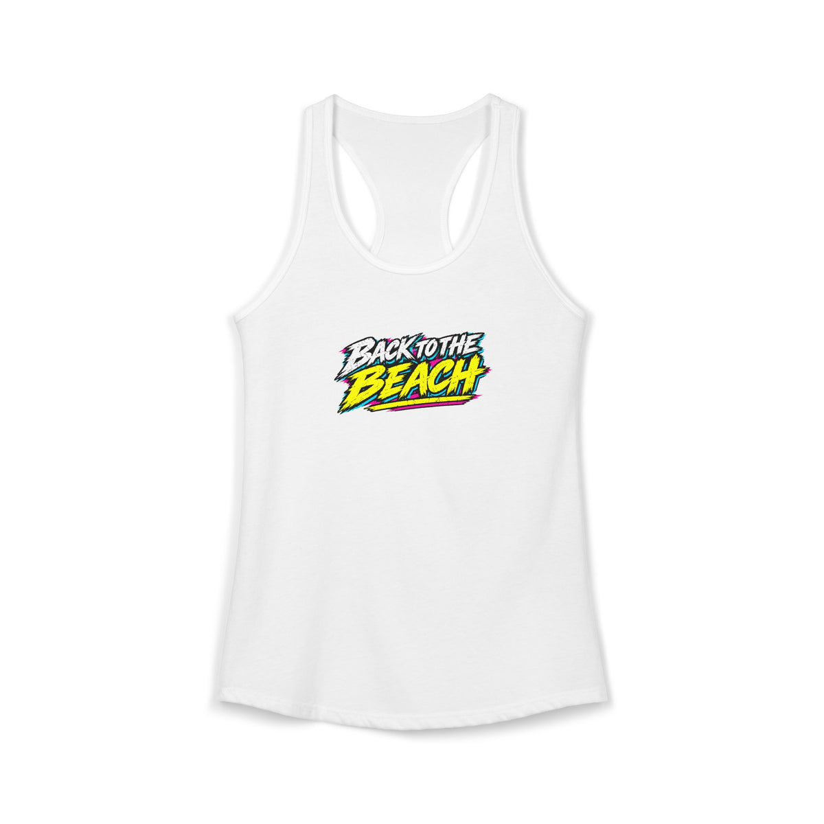 2027 Back to the Beach Tournament Event Merch- Women's Racerback Tank -