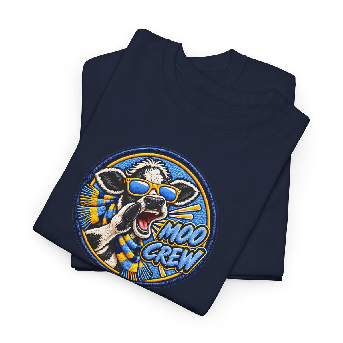Moo Crew Cow Graphic T-Shirt