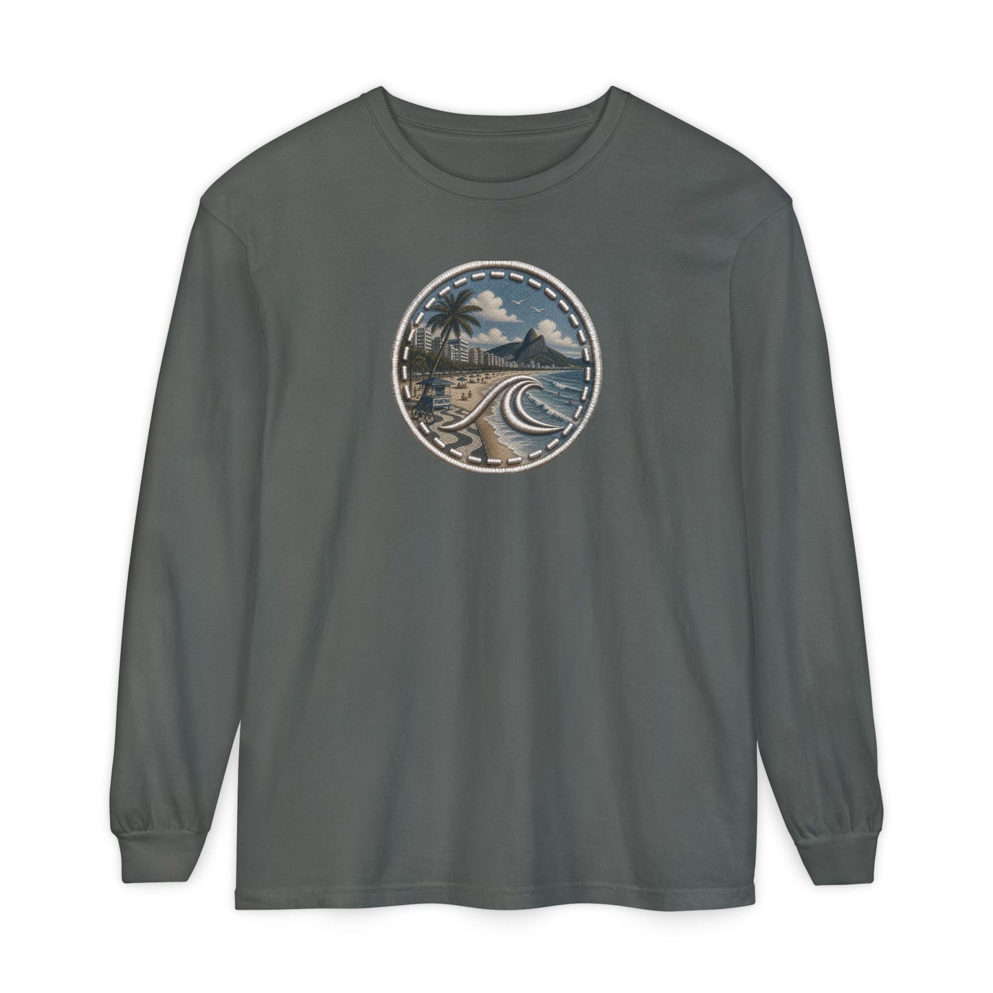 Surfache Ipanema Icon Long Sleeve Tee —Destination Graphic T-Shirt
