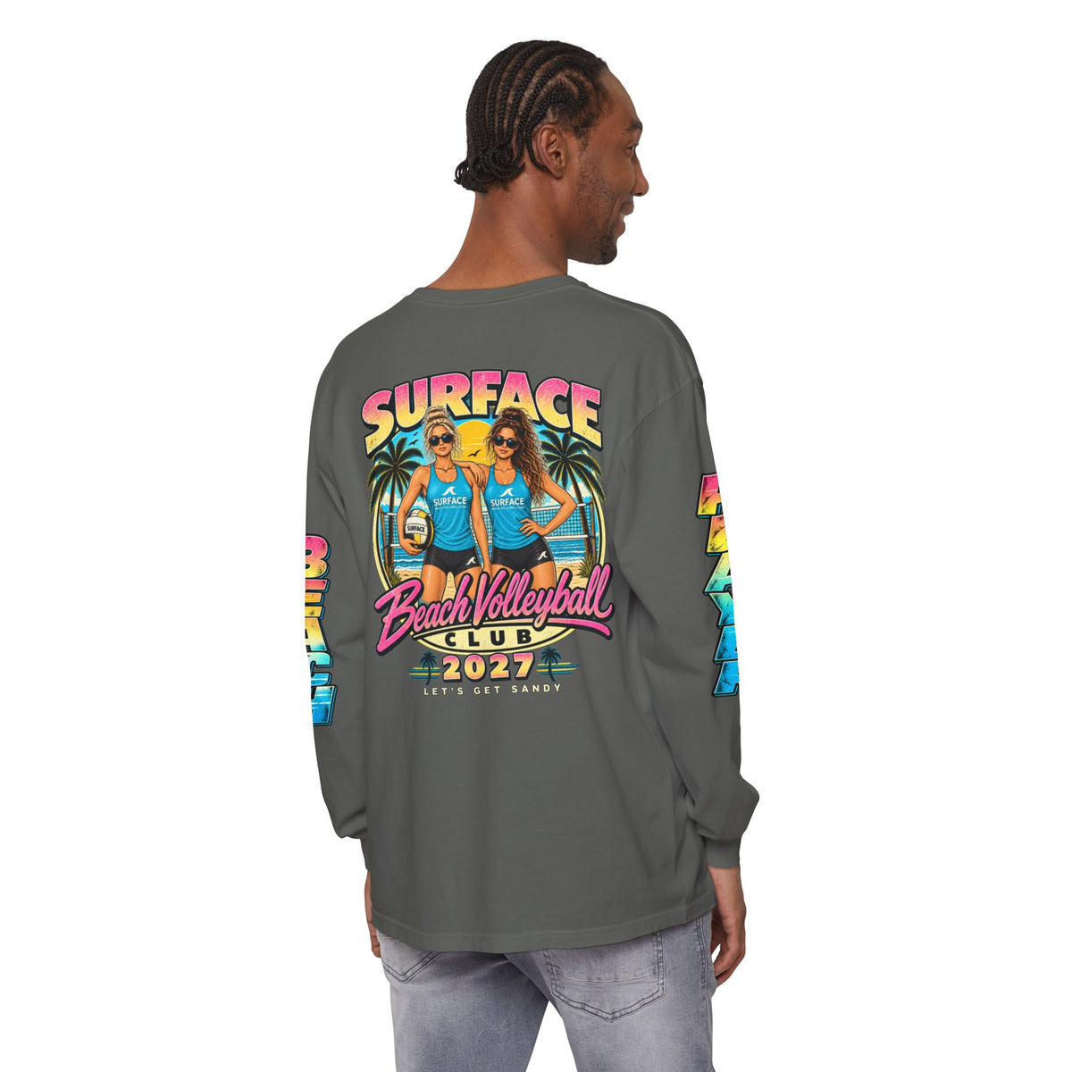 Surface Beach Volleyball Club 2027 Long Sleeve Tee
