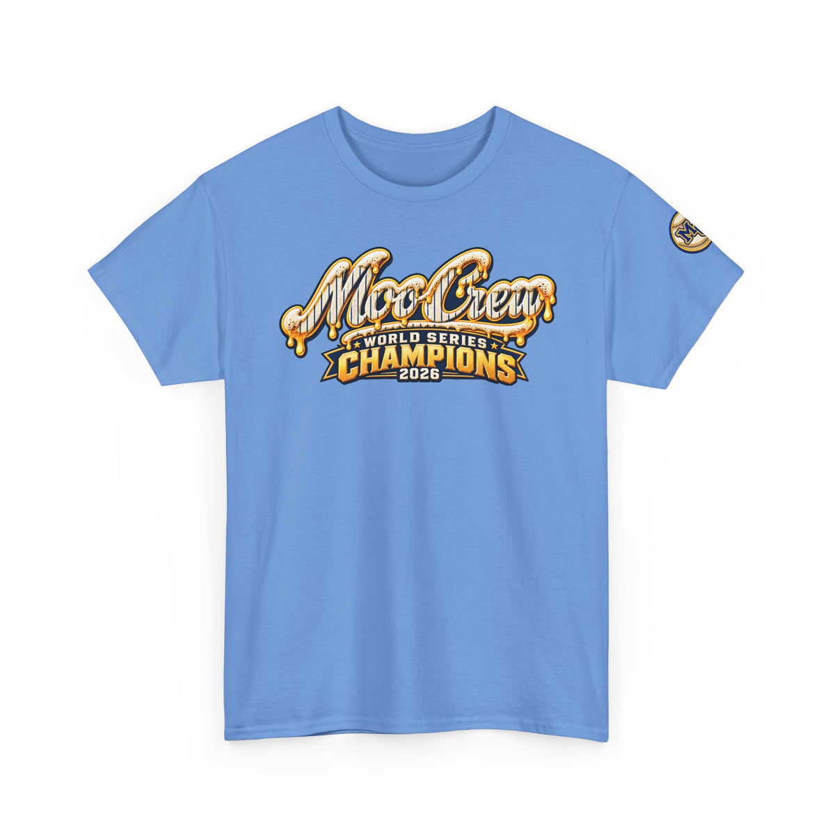 Moo Crew World Series Champions 2026 Baseball T-Shirt