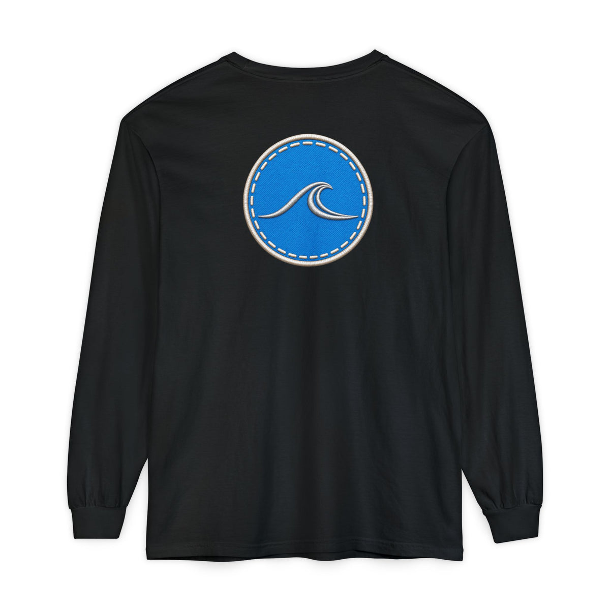 Surfache Wave Long Sleeve Tee — Beach Vibes Graphic T-Shirt