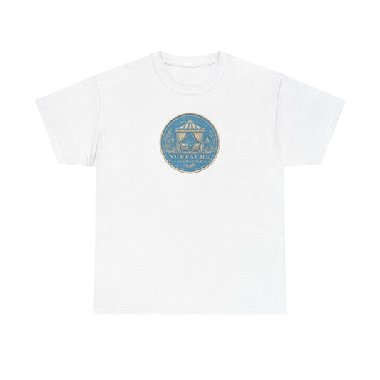 Surfache Cabana Club T‑Shirt – Tropical Beach Cabana Graphic Tee