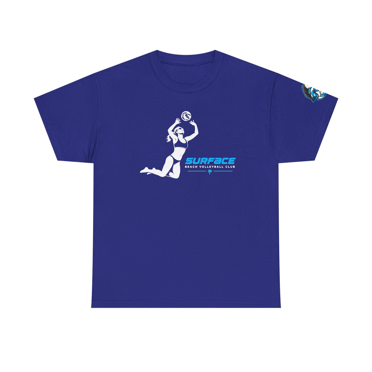 Surface Beach Volleyball Club T-Shirt — Retro Beach Volleyball