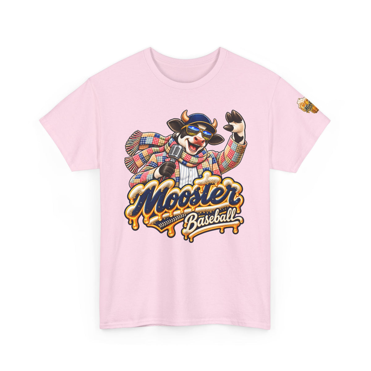 Mooster Baseball Mascot T-Shirt