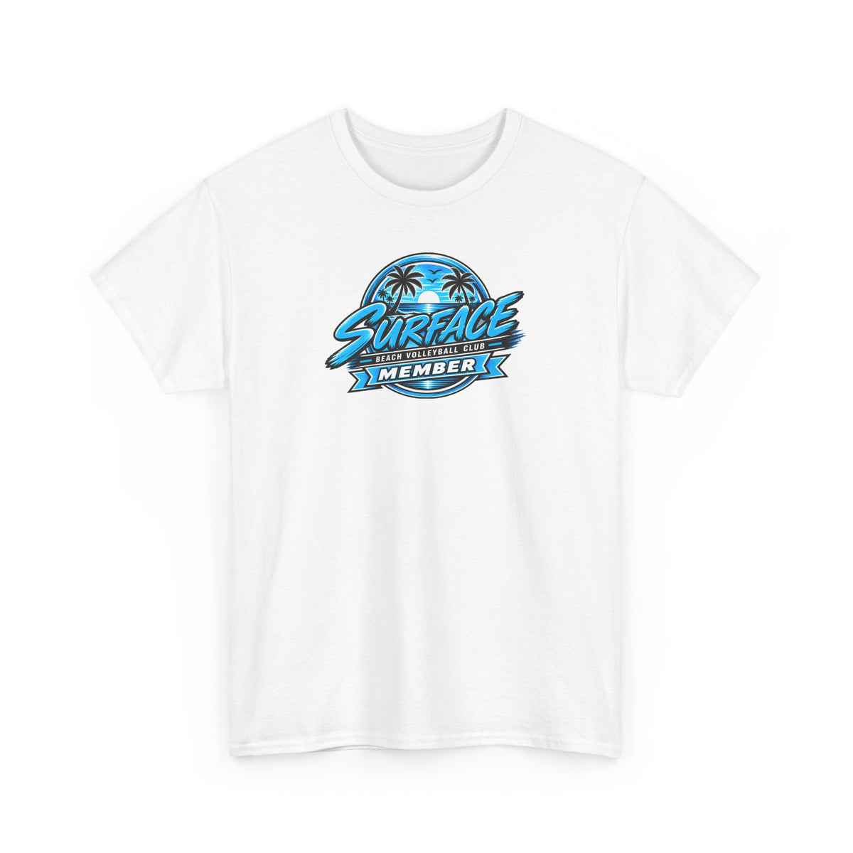 Surface Member T-Shirt — Retro Beach Surf Logo Tee