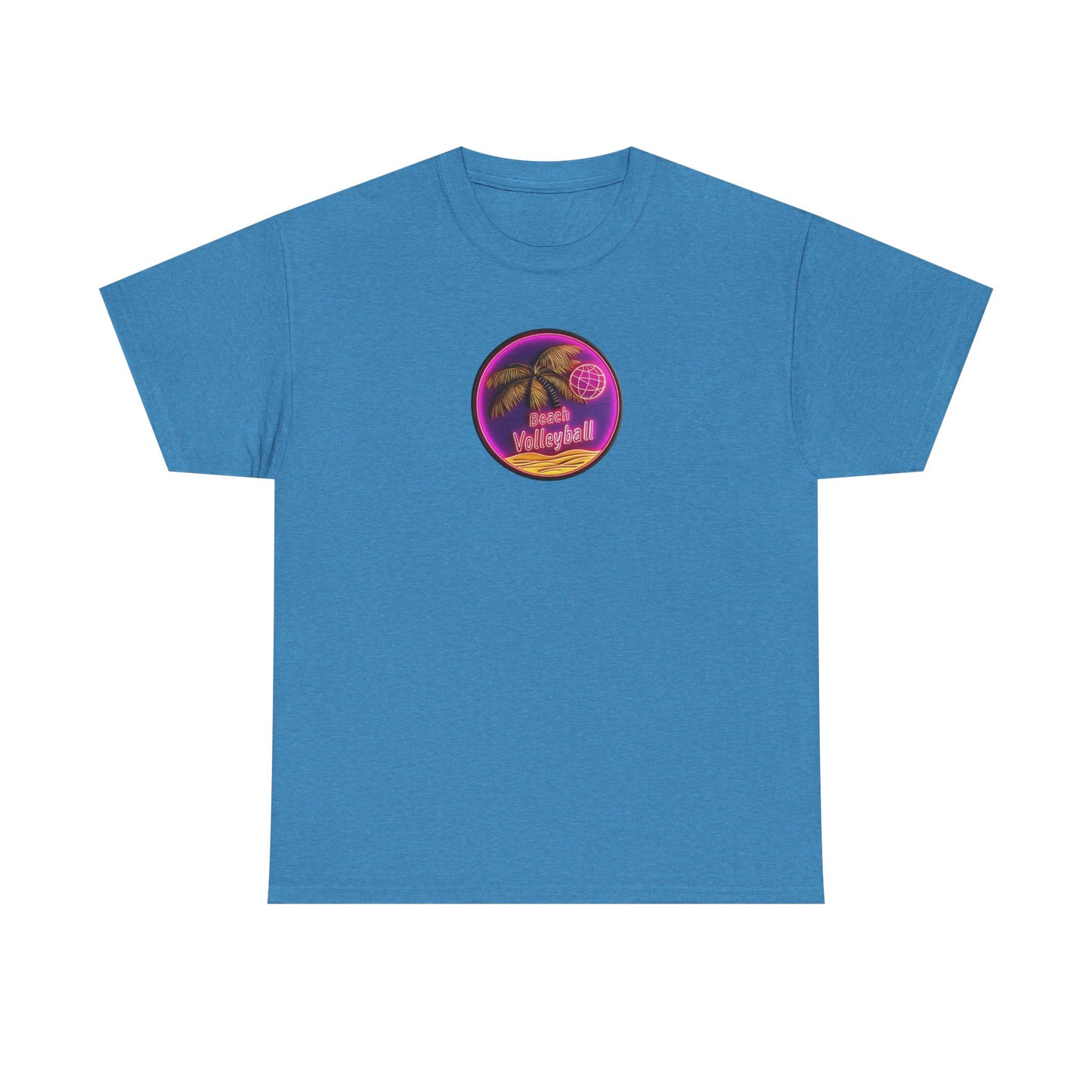 Beach Volleyball Unisex Heavy Cotton Tee