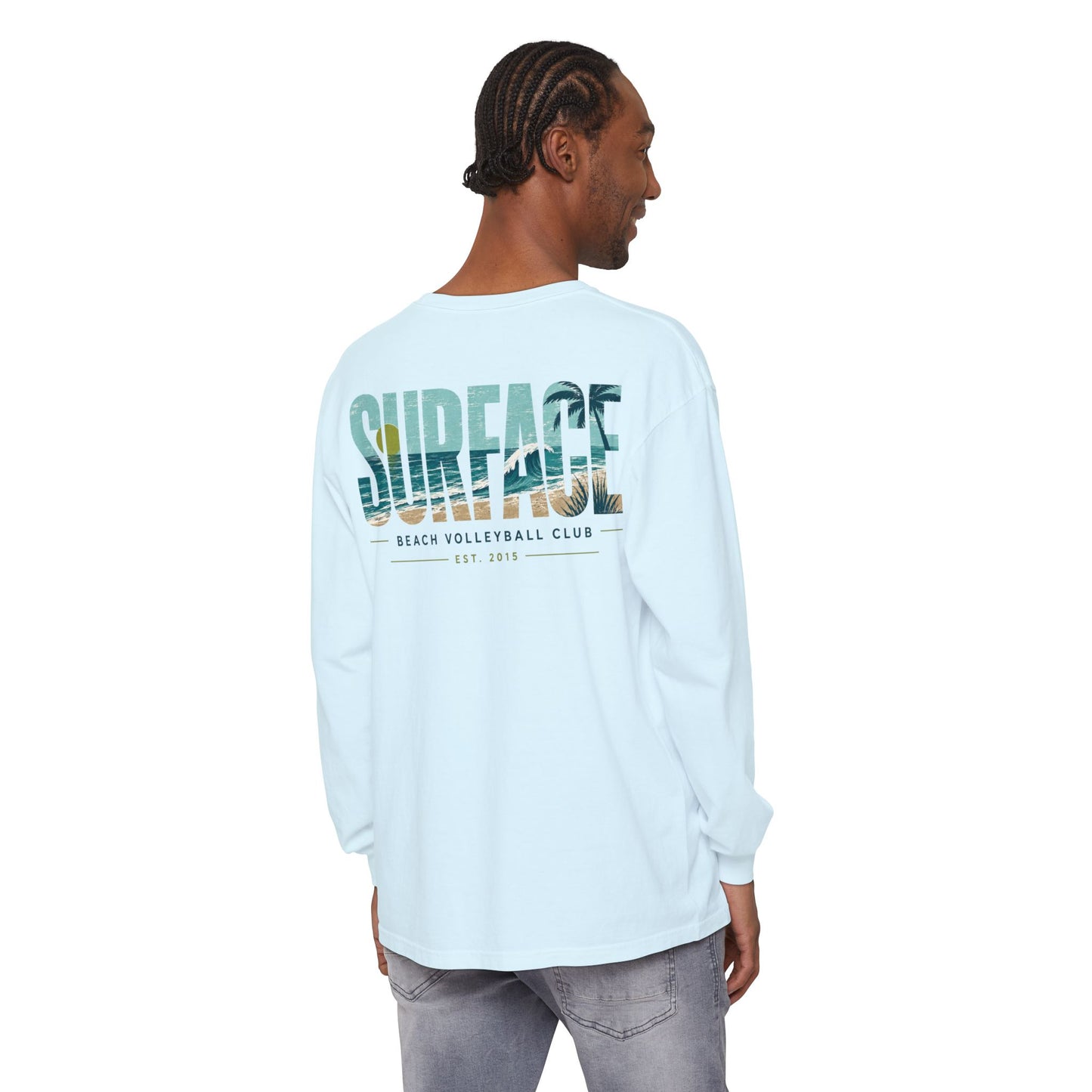 Surfside Beach Volleyball Club Long Sleeve Tee