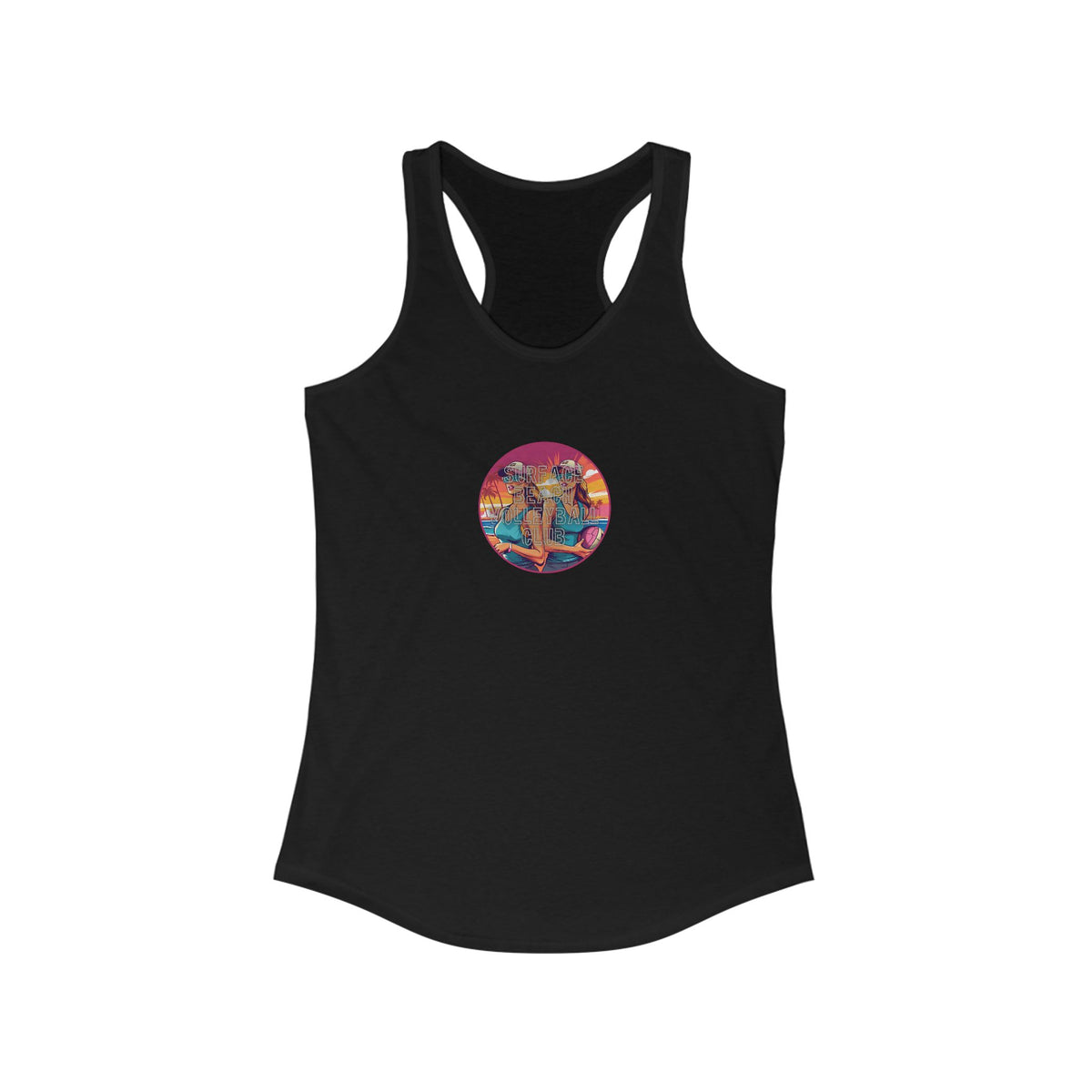 Surface Beach Volleyball Club Women's Racerback Tank - Beach Vibes