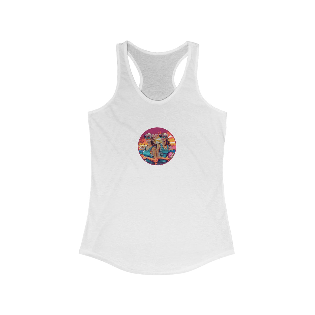 Surface Beach Volleyball Club Women's Racerback Tank - Beach Vibes