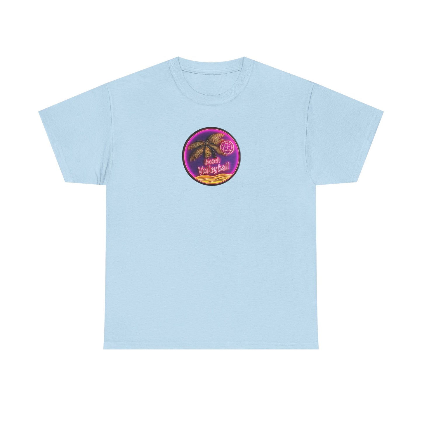 Beach Volleyball Unisex Heavy Cotton Tee