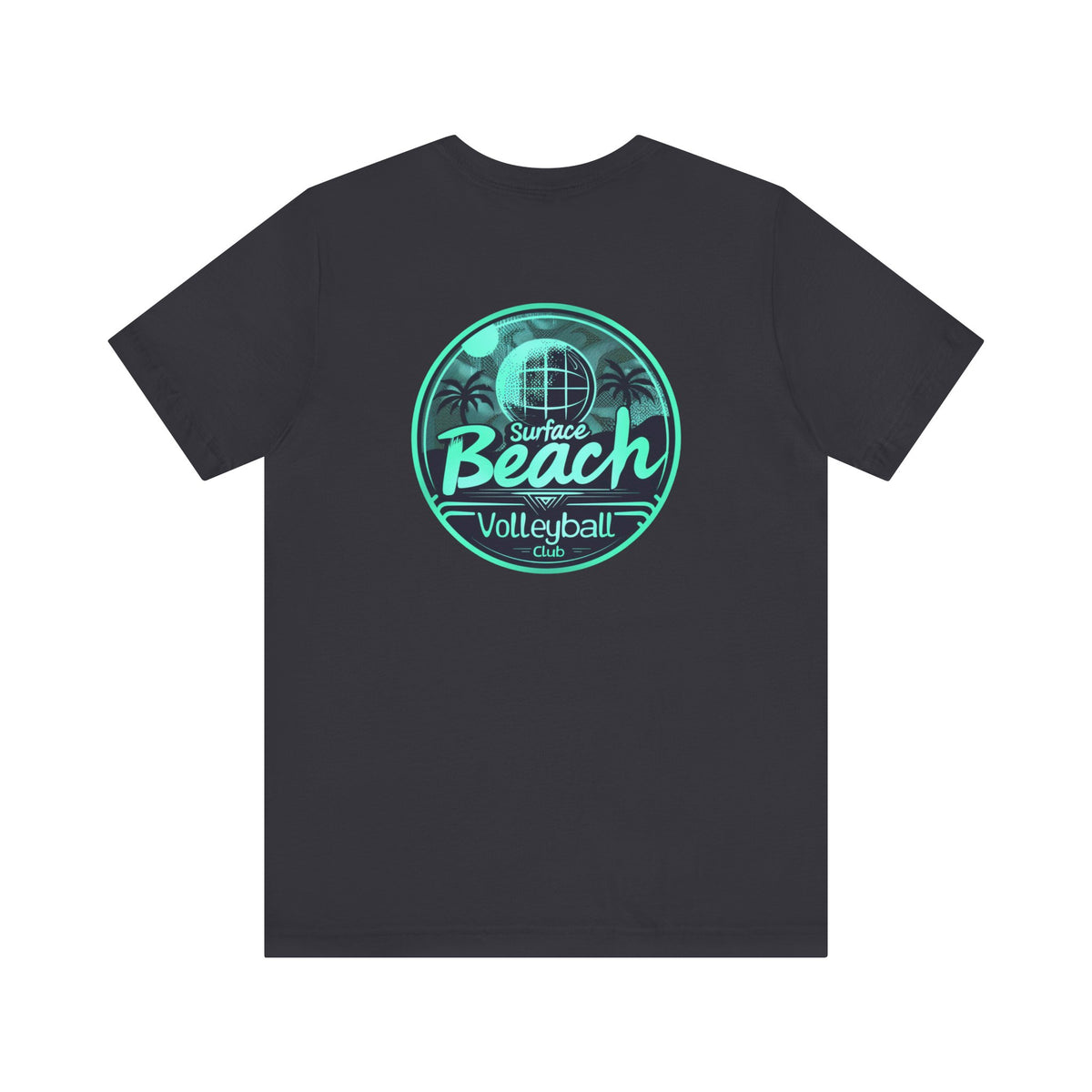 2024 Mascot Icon Surface Beach Volleyball Club Unisex Jersey Short Sleeve Tee