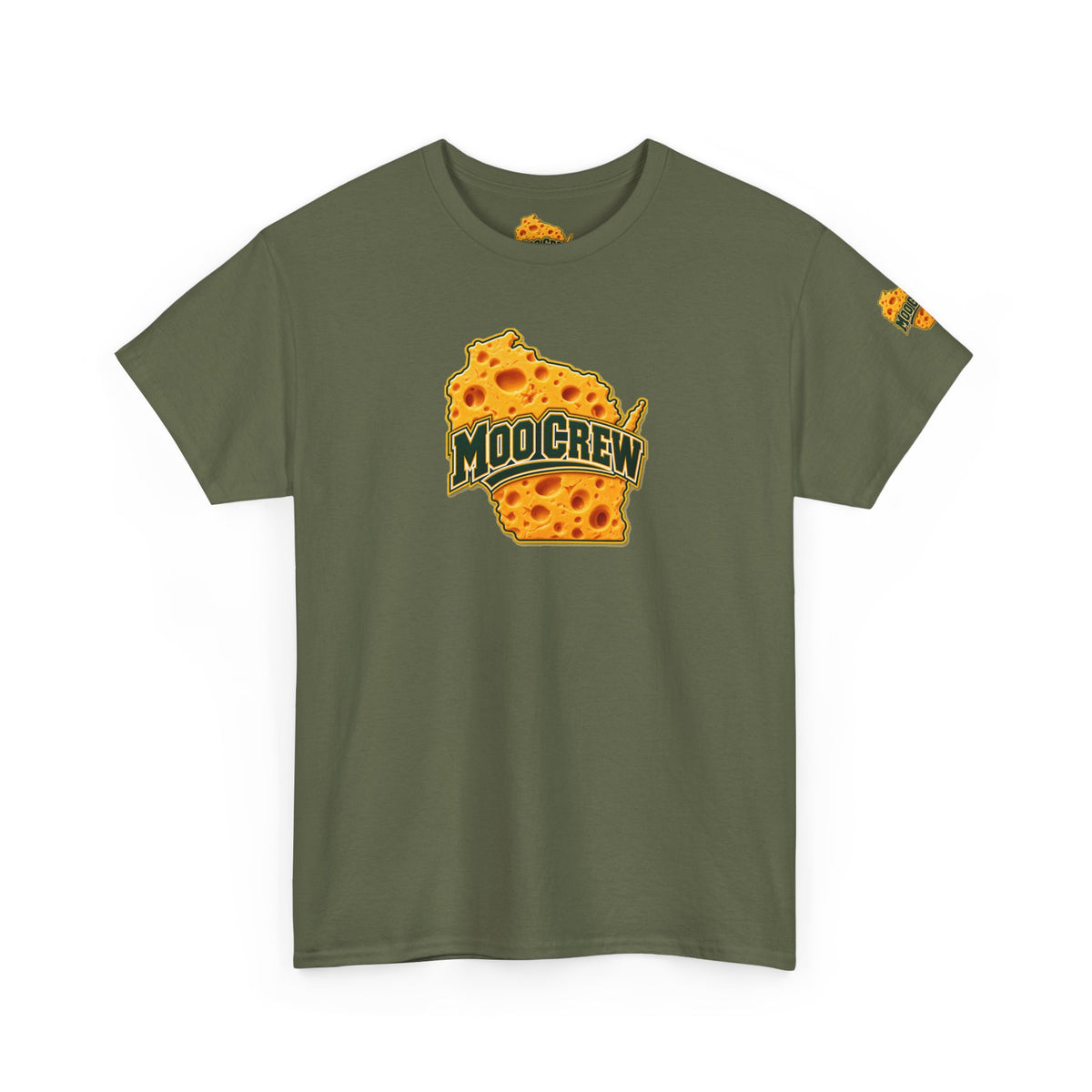 Moo Crew Cheese State Graphic T-Shirt