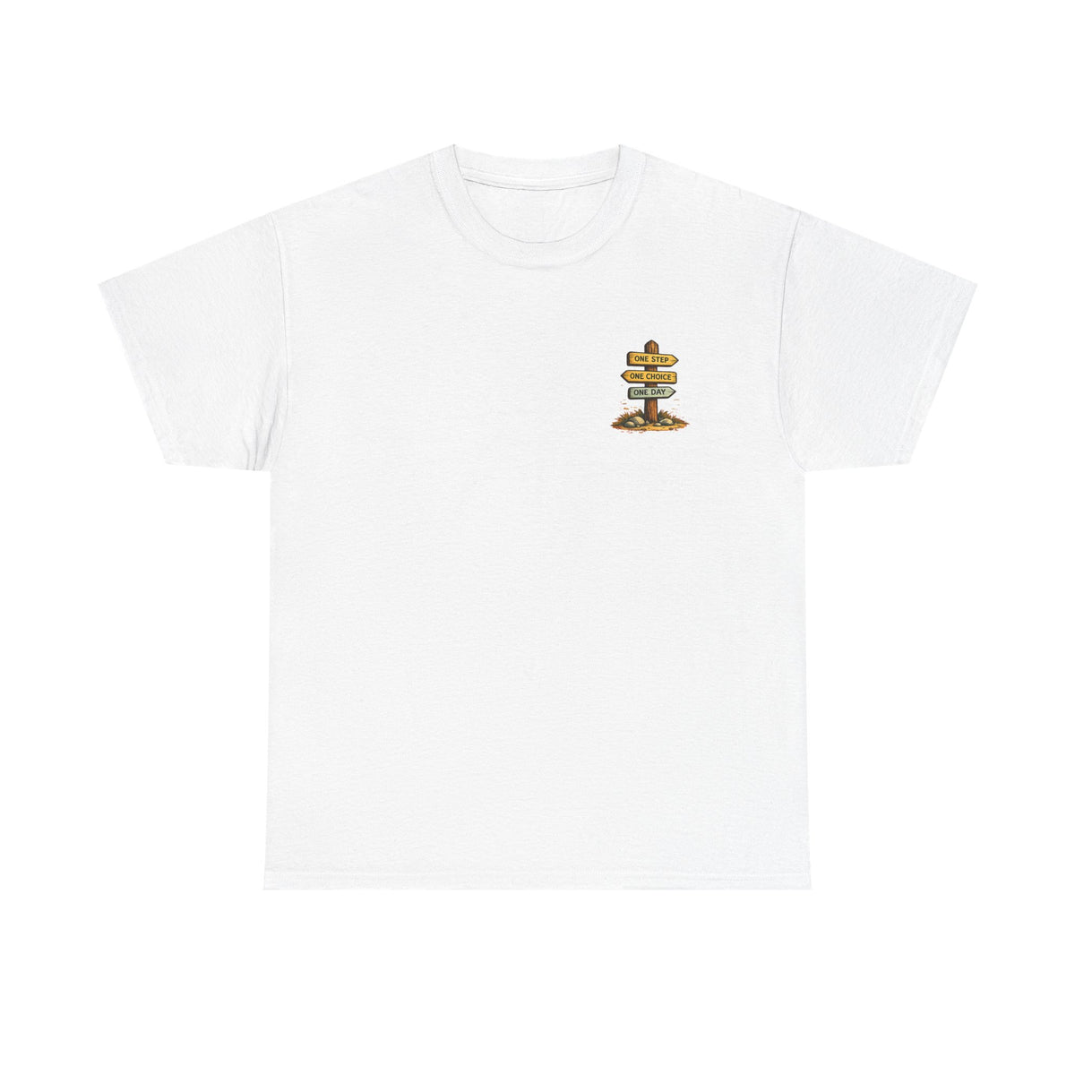 Progress Not Perfection Graphic Tee — Motivational Hiking Signback T‑Shirt