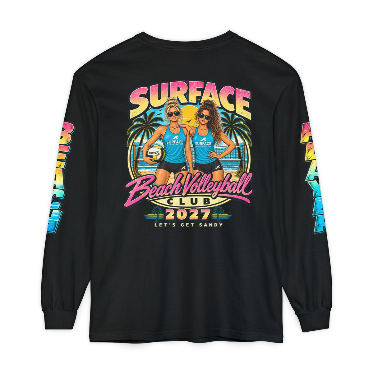 Surface Beach Volleyball Club 2027 Long Sleeve Tee