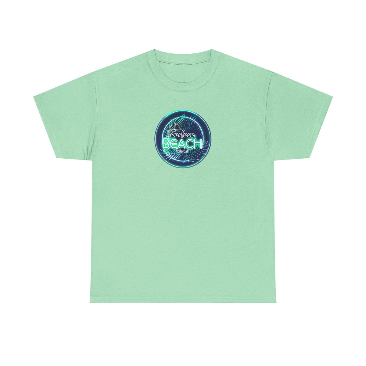 Surface Beach Volleyball Club Icon T-Shirt — Vintage Coastal Volleyball Tee