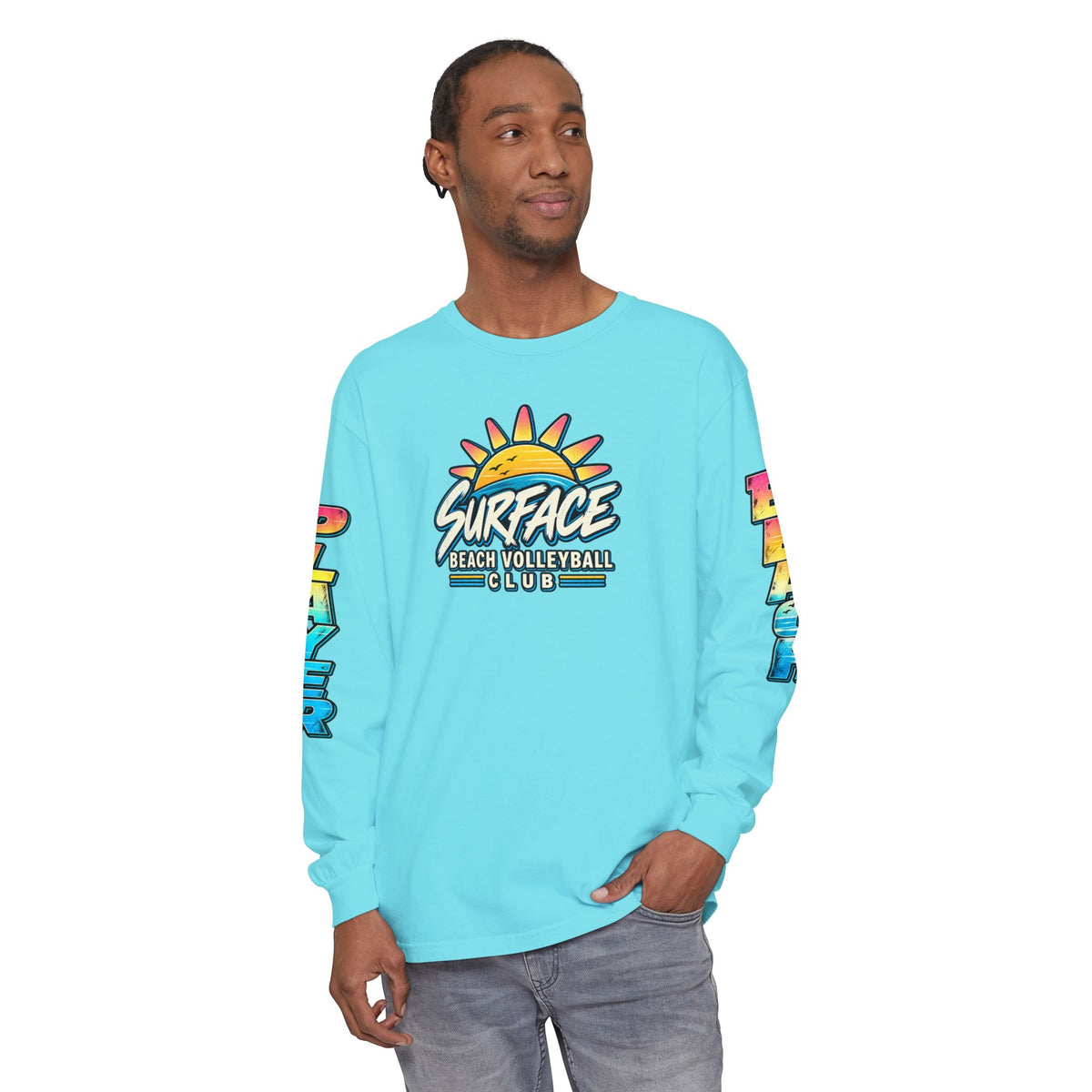 Surface Beach Volleyball Club 2027 Long Sleeve Tee