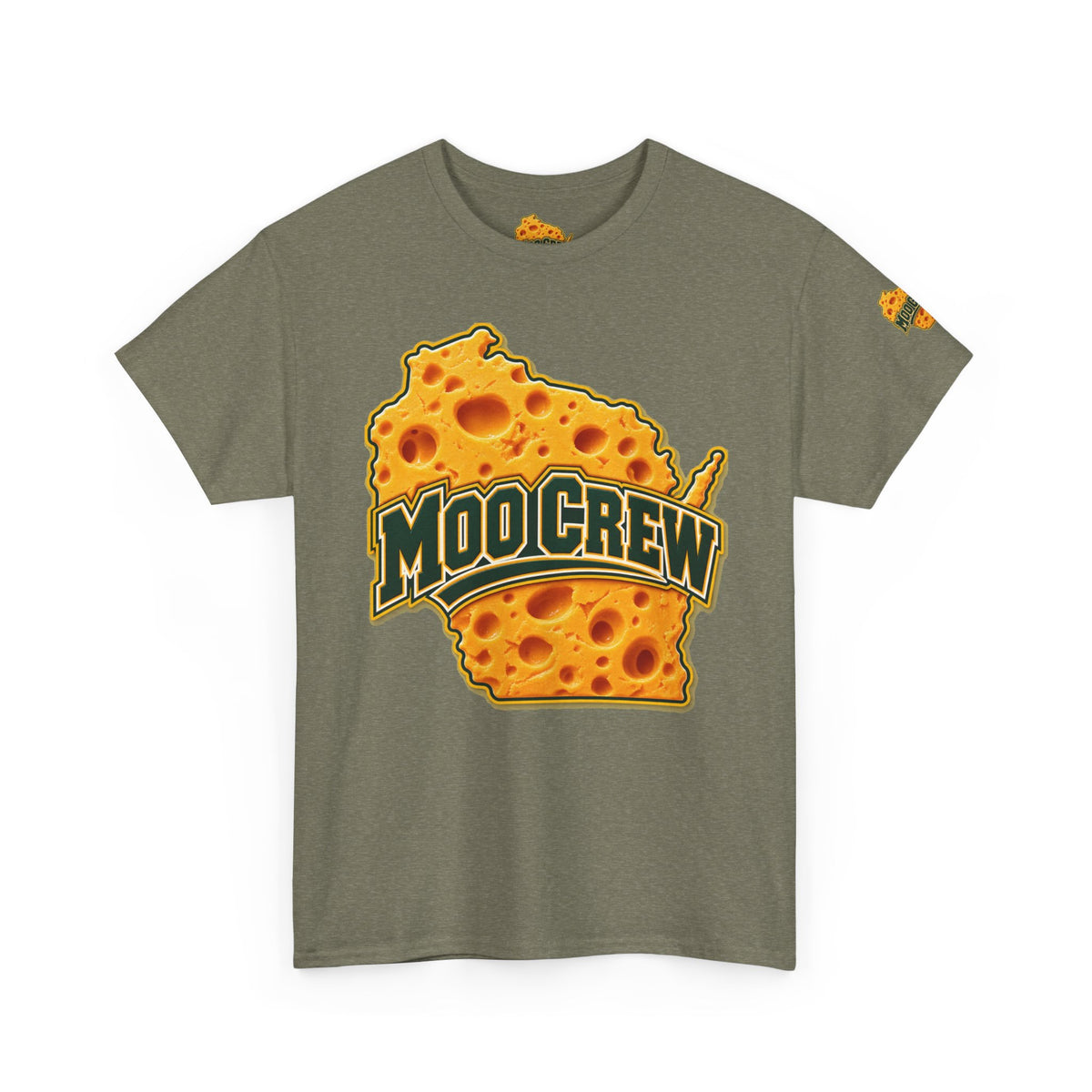 Moo Crew Cheese State Graphic T-Shirt
