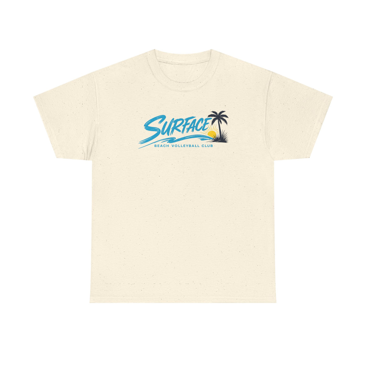 Surface Surf Club T-Shirt – Retro Palm Beach Sunset Tee