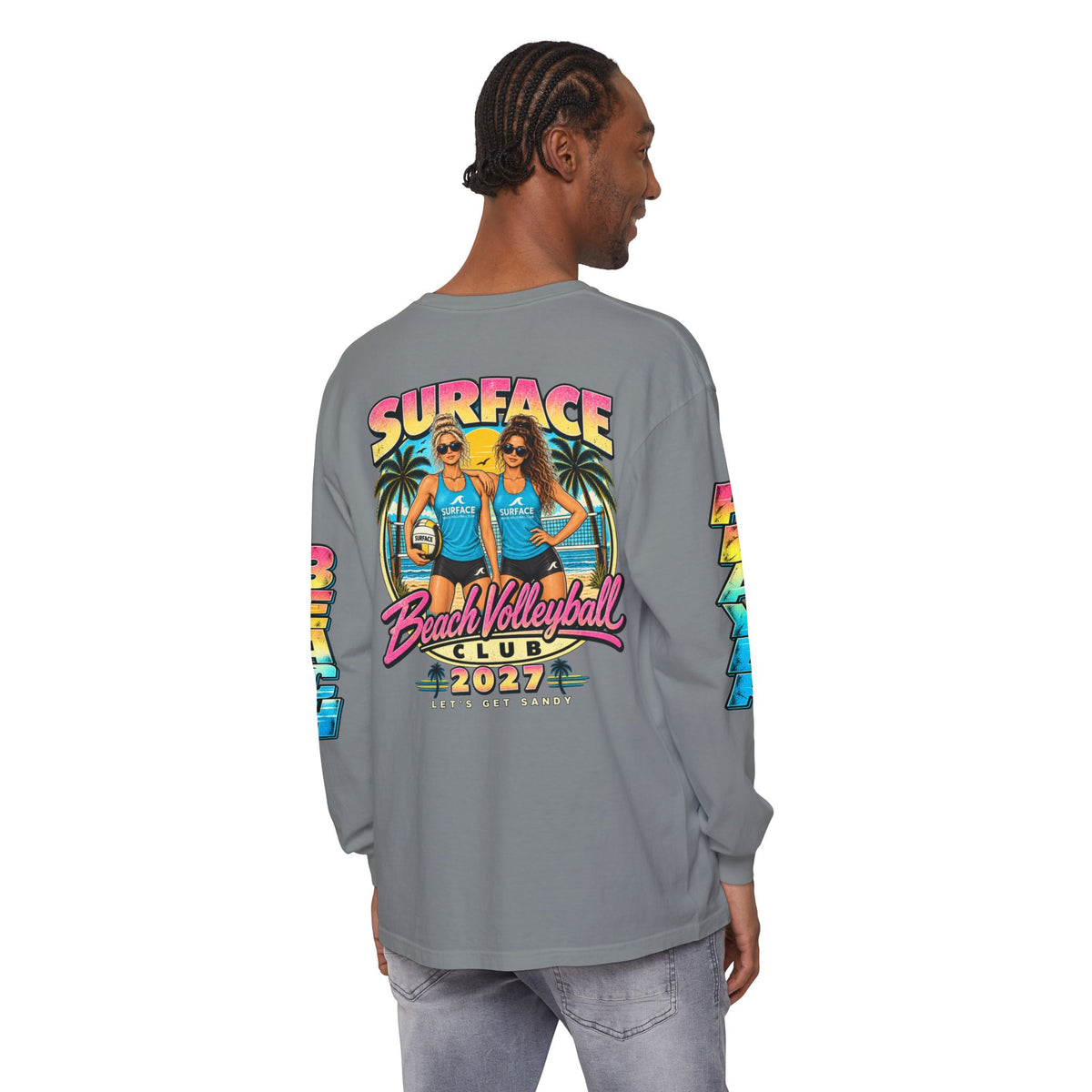 Surface Beach Volleyball Club 2027 Long Sleeve Tee