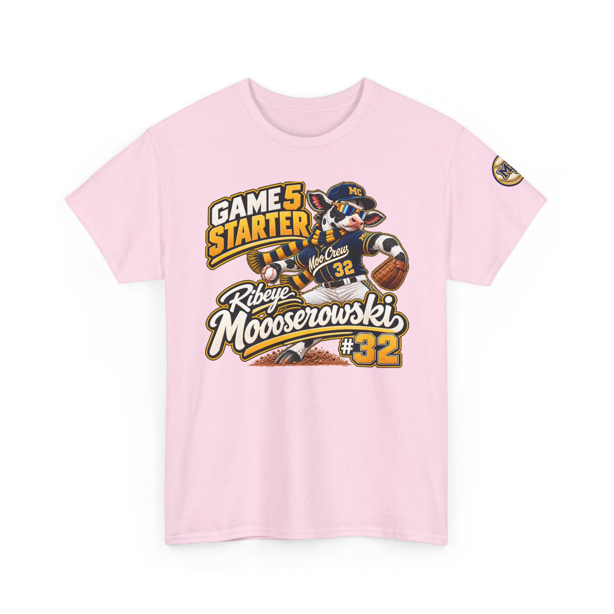 Moo Crew Game 5 Starter Baseball T-Shirt – Moooserowski