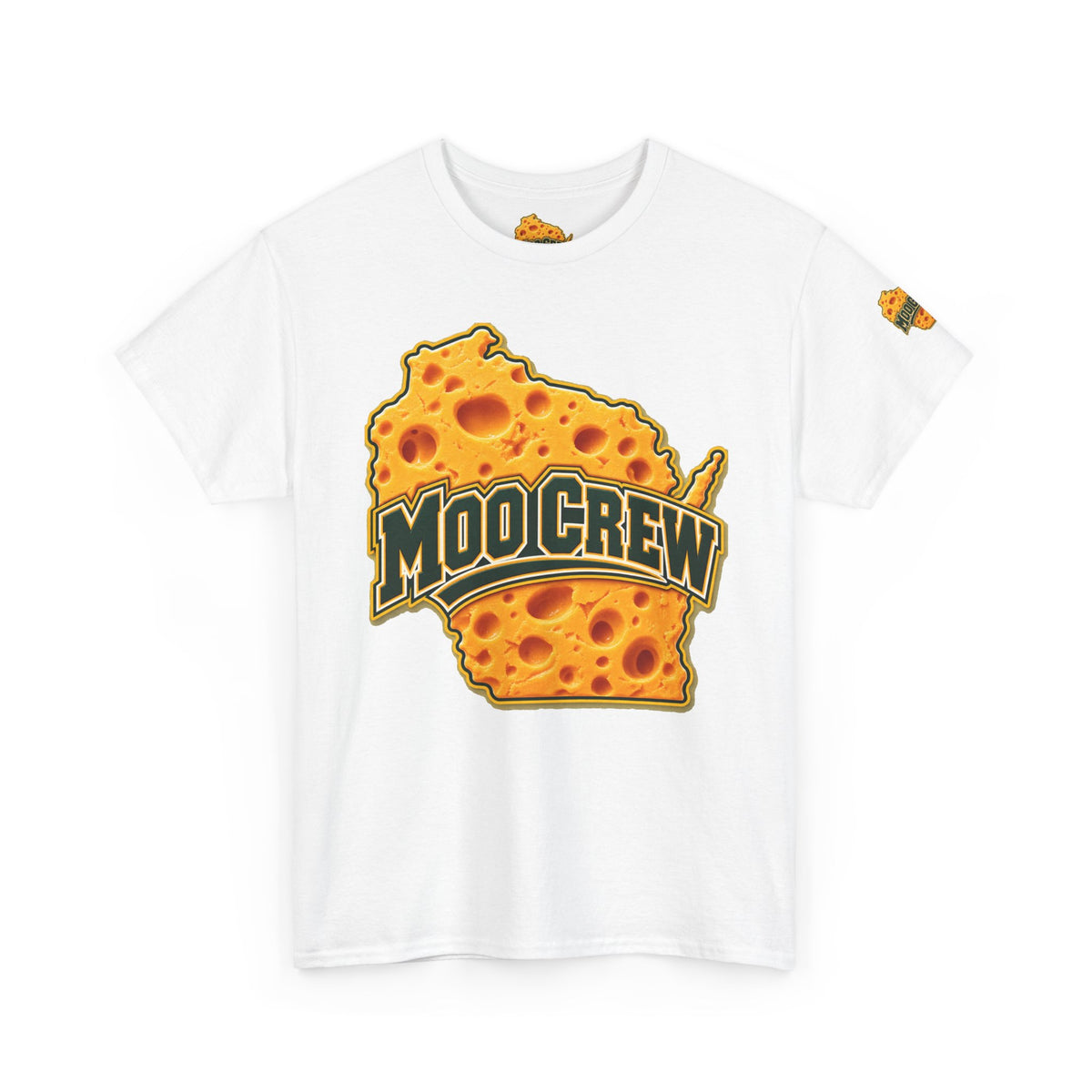 Moo Crew Cheese State Graphic T-Shirt