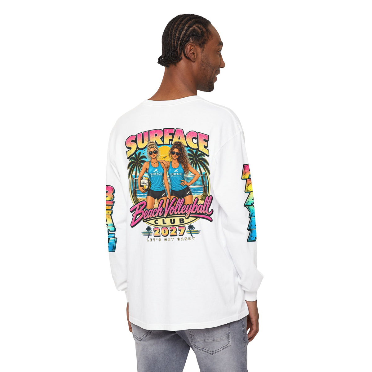 Surface Beach Volleyball Club 2027 Long Sleeve Tee
