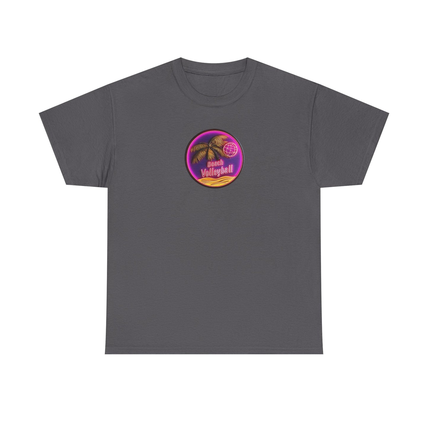Beach Volleyball Unisex Heavy Cotton Tee