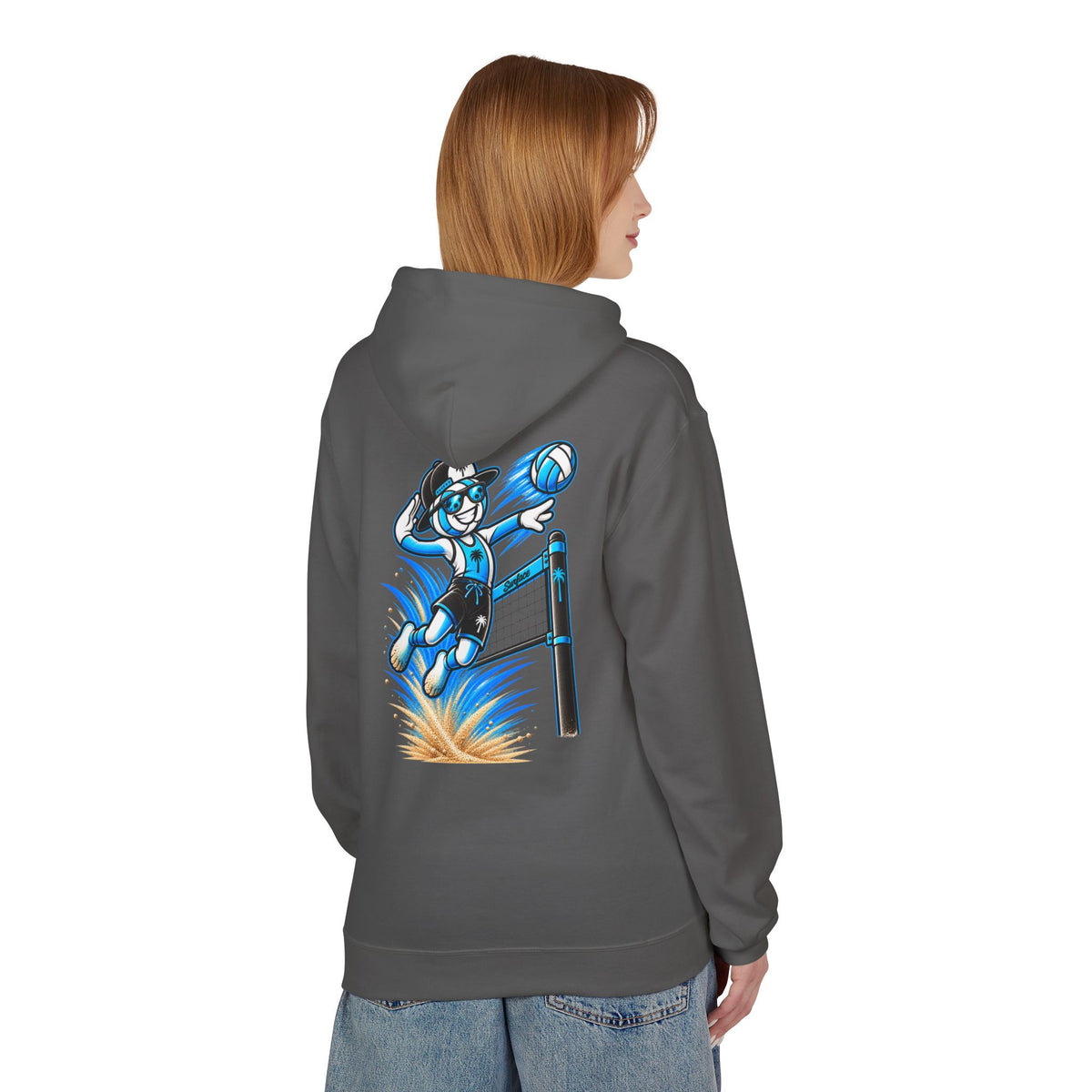 Surface Beach Volleyball Hoodie — Graphic Pullover