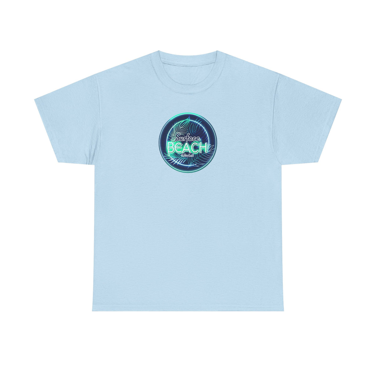 Surface Beach Volleyball Club Icon T-Shirt — Vintage Coastal Volleyball Tee