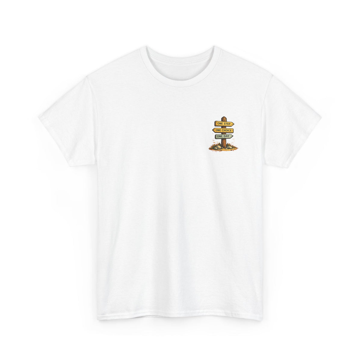 Progress Not Perfection Graphic Tee — Motivational Hiking Signback T‑Shirt