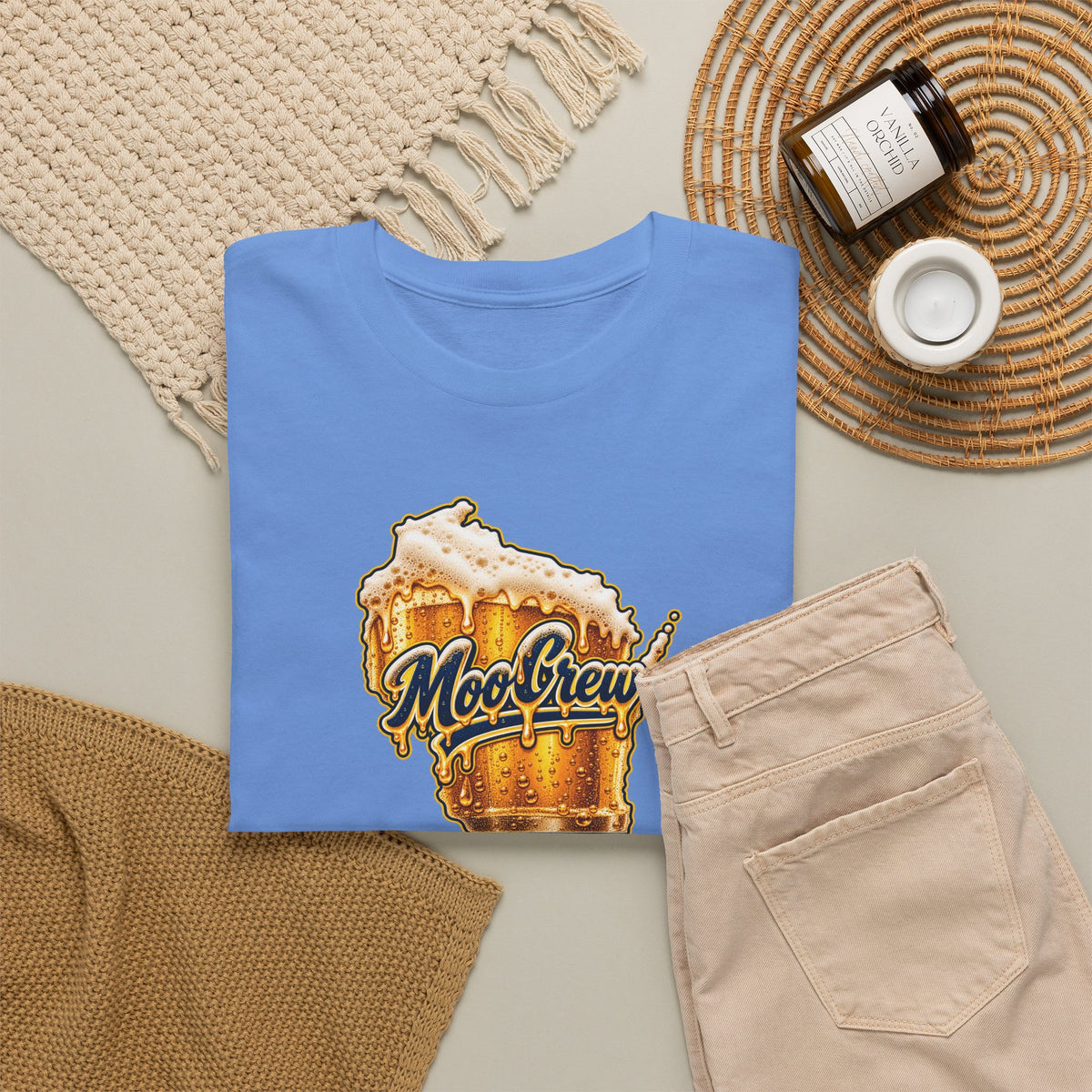 Moc Crew Beer Mug Graphic T-Shirt