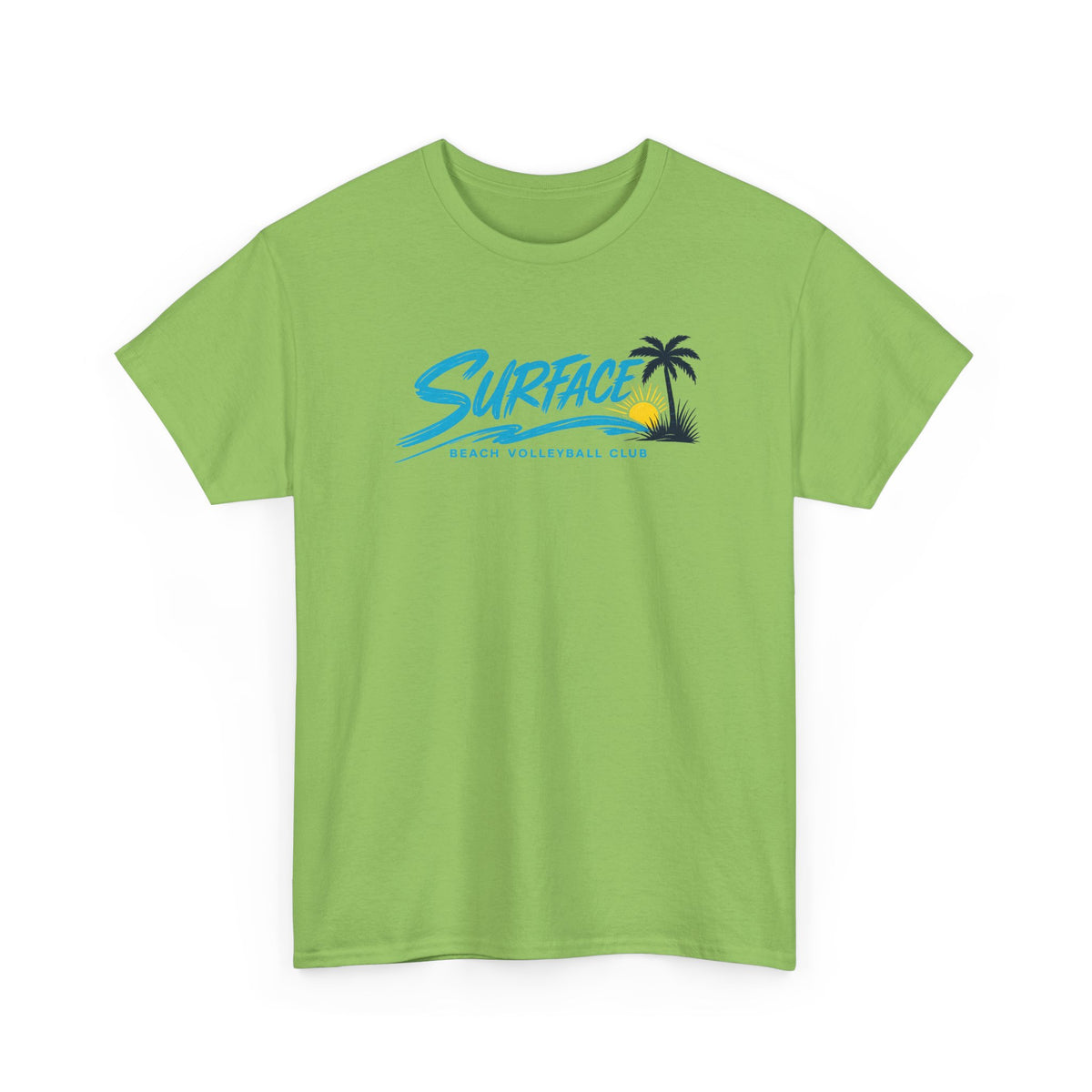 Surface Surf Club T-Shirt – Retro Palm Beach Sunset Tee