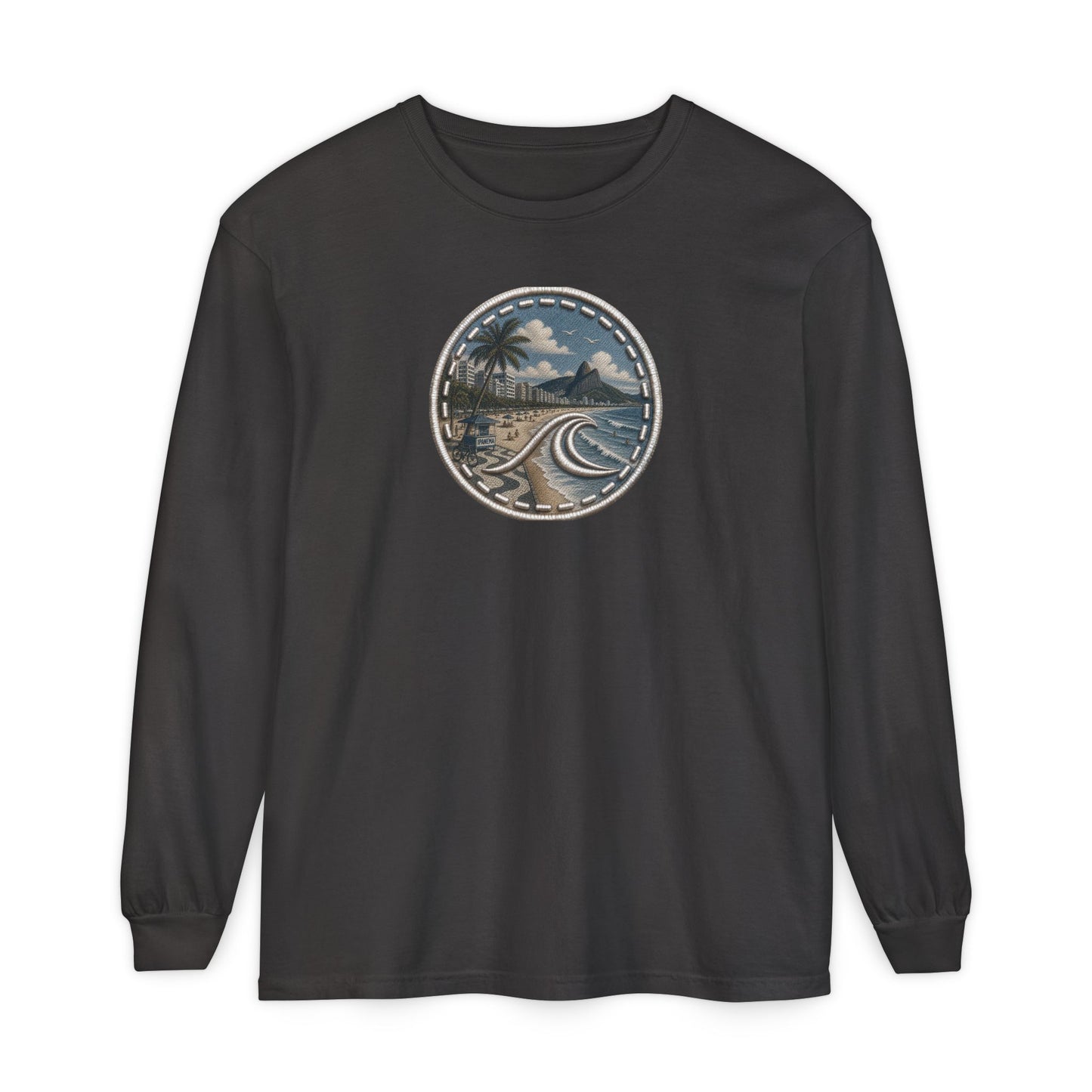 Surfache Ipanema Icon Long Sleeve Tee —Destination Graphic T-Shirt