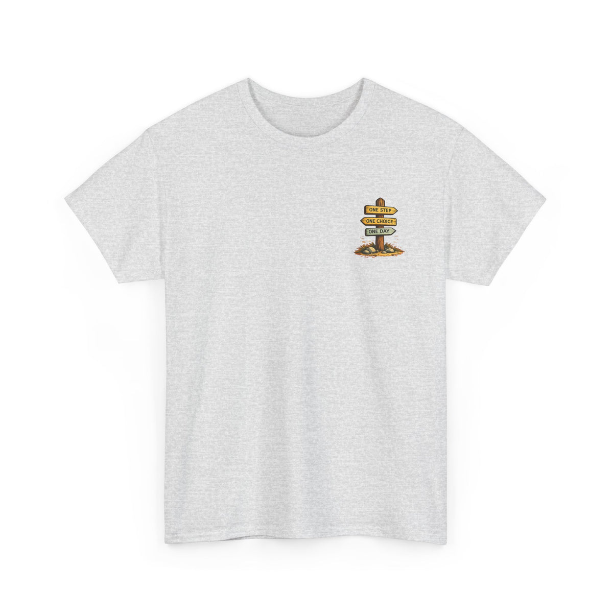 Progress Not Perfection Graphic Tee — Motivational Hiking Signback T‑Shirt