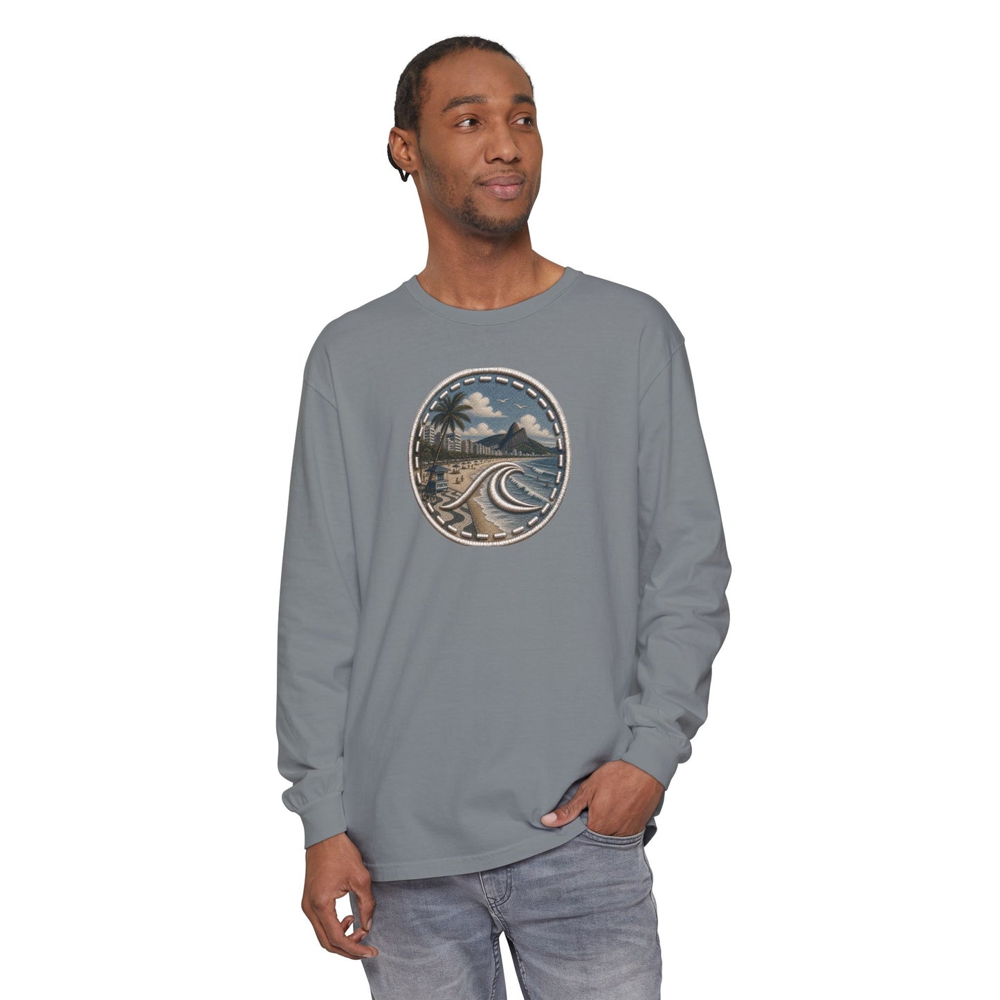 Surfache Ipanema Icon Long Sleeve Tee —Destination Graphic T-Shirt