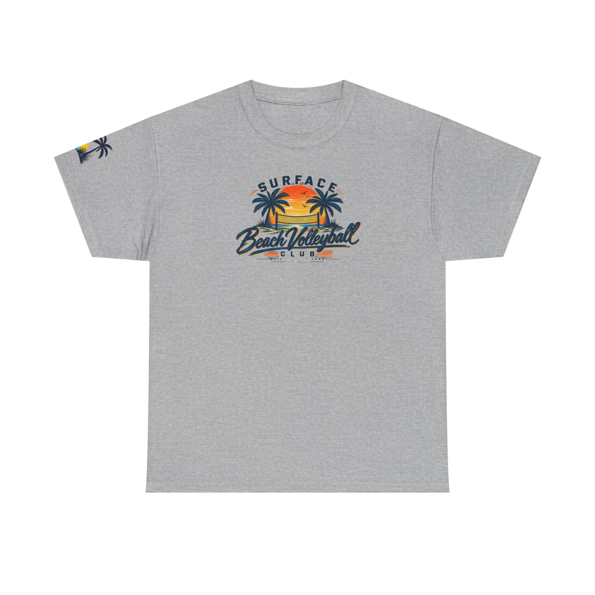 Beach Vibes T-Shirt — "Beach Life" Sunset Palm Graphic Tee