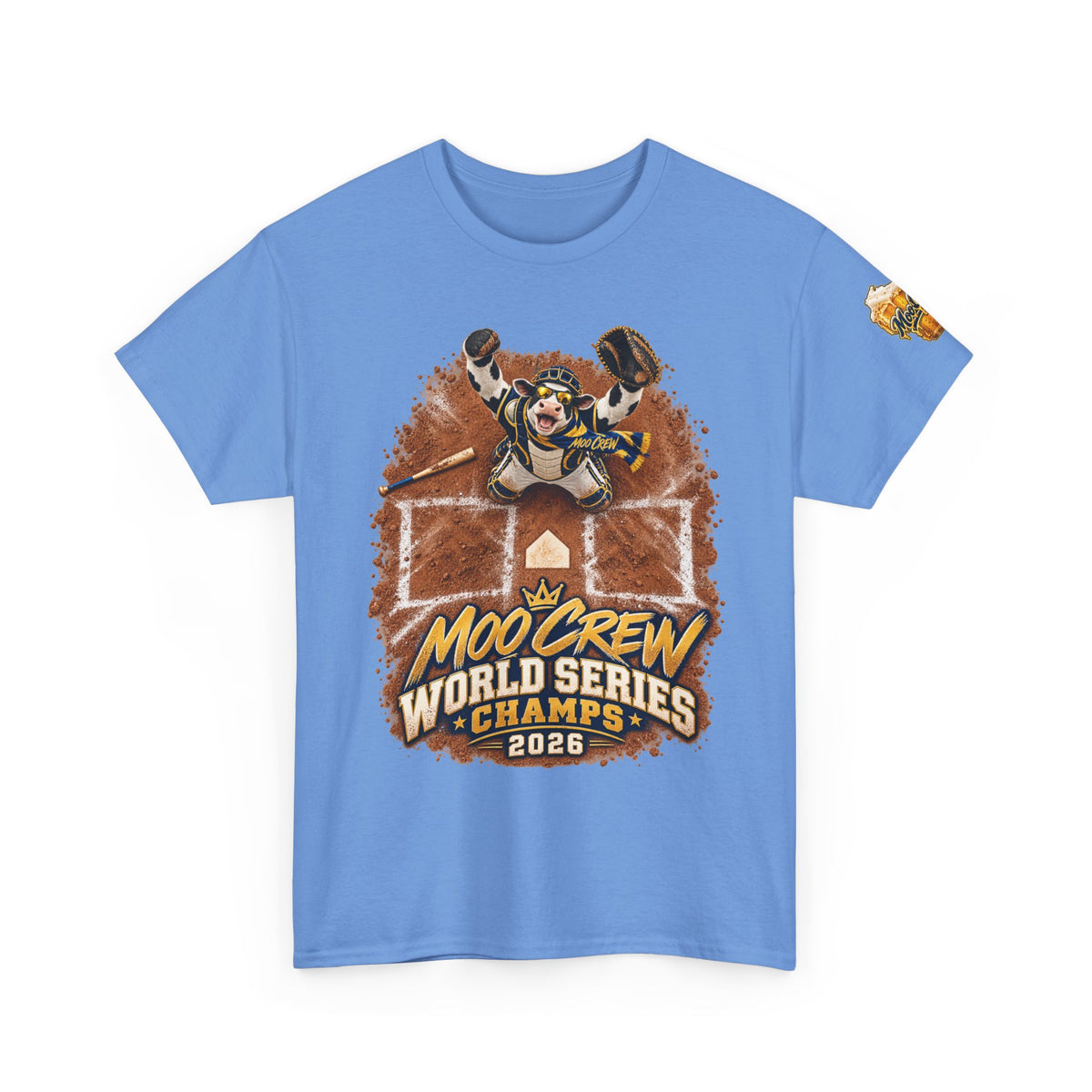 Moo Crew World Series Champs 2026 Baseball T-Shirt