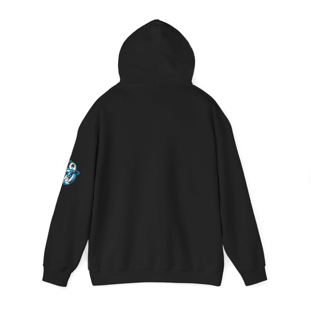 Surface Beach Volleyball Club Retro Mascot Logo Hoodie