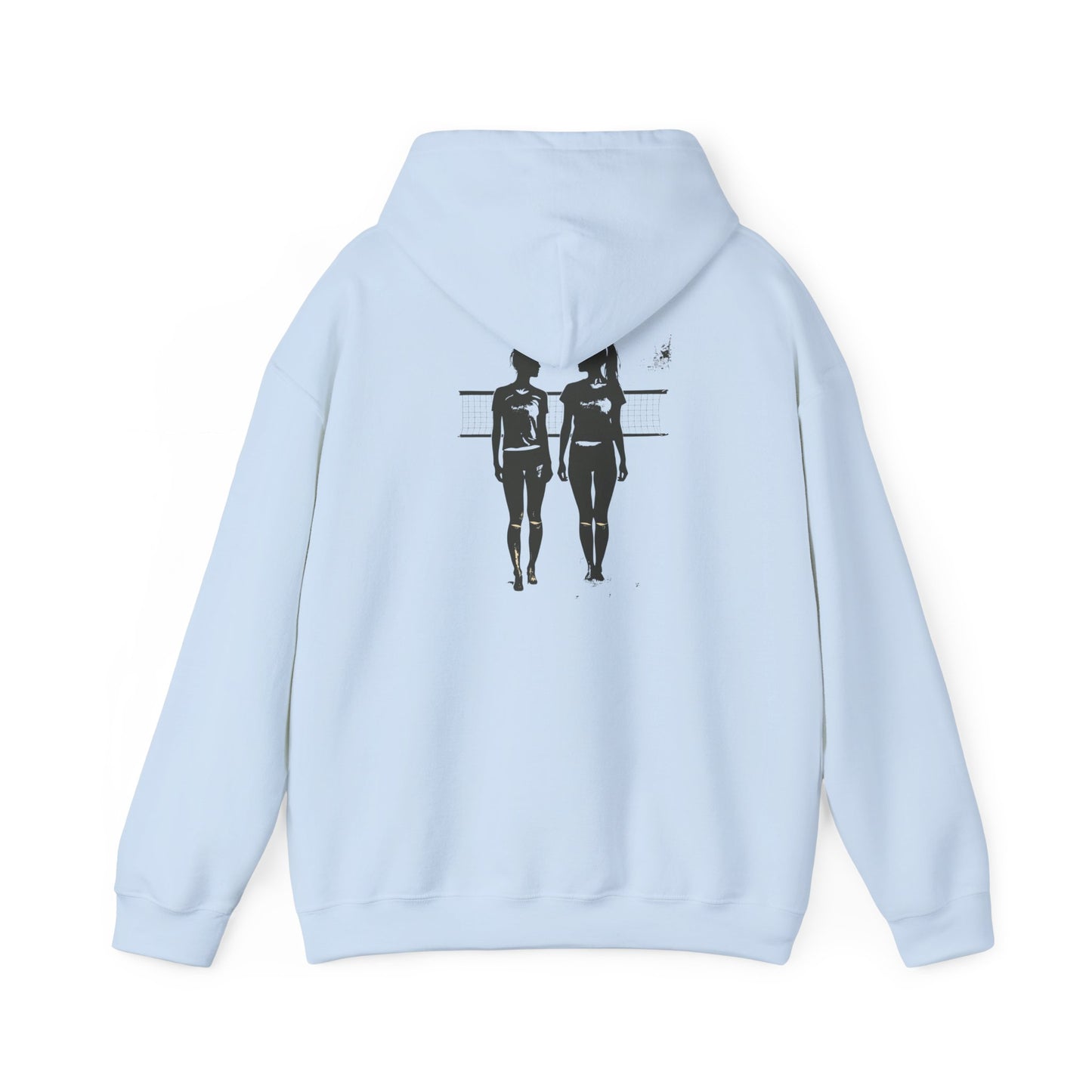 “Partners” Surface Beach Volleyball Club Unisex Heavy Blend™ Hooded Sweatshirt