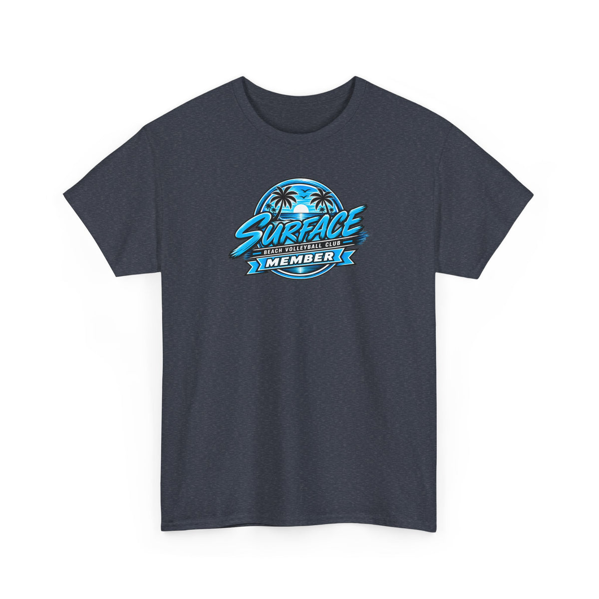 Surface Member T-Shirt — Retro Beach Surf Logo Tee